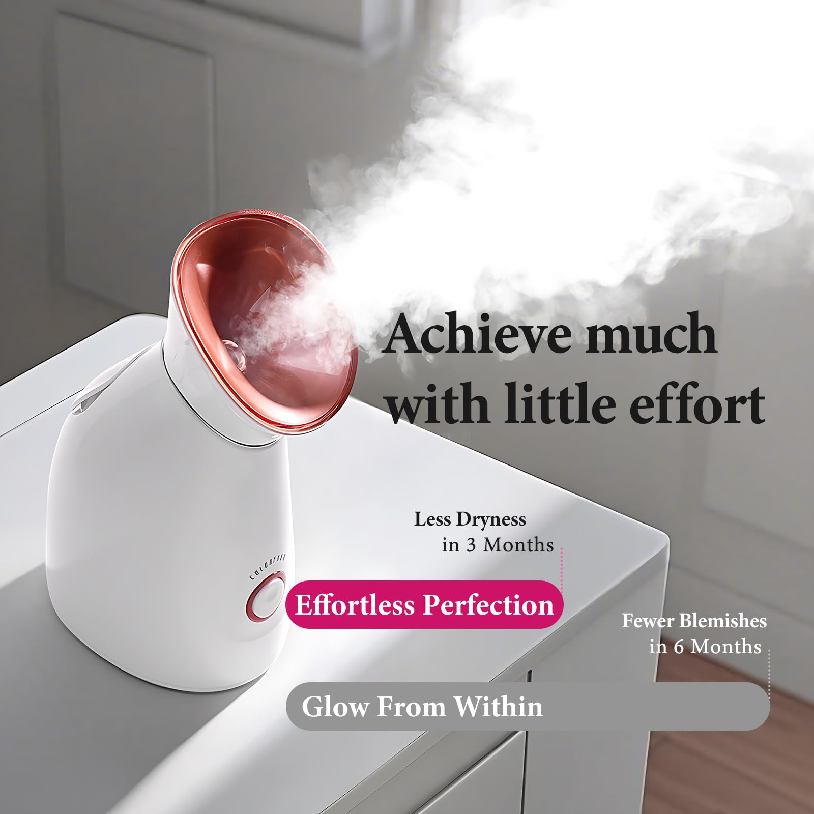 Amazon.com: Colorfarm Facial Steamer Nano Ionic: Face Steamer Deep